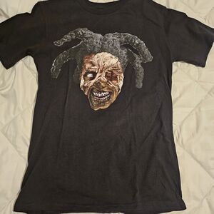 VLONE X Kodak Black Short Sleeve Tee with Graphic Horror Face